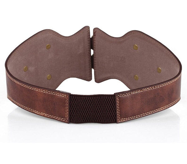 The Agatha Faux Leather Waistband Belt 0 SA Styles 