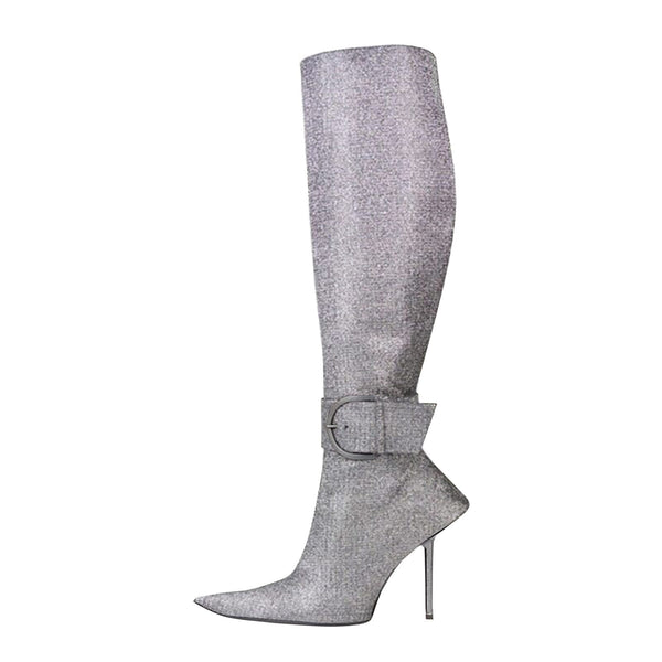The Devlin Knee-High Boots - Multiple Colors 0 SA Styles Gray EU 34 / US 4.5 