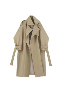 The Thea Long Tail Winter Trench Coat - Multiple Colors 0 SA Styles Khaki S 