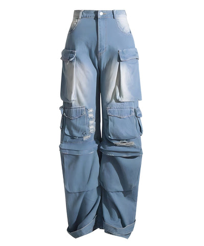 The Connie High Waist Oversized Cargo Pants 0 SA Styles S 