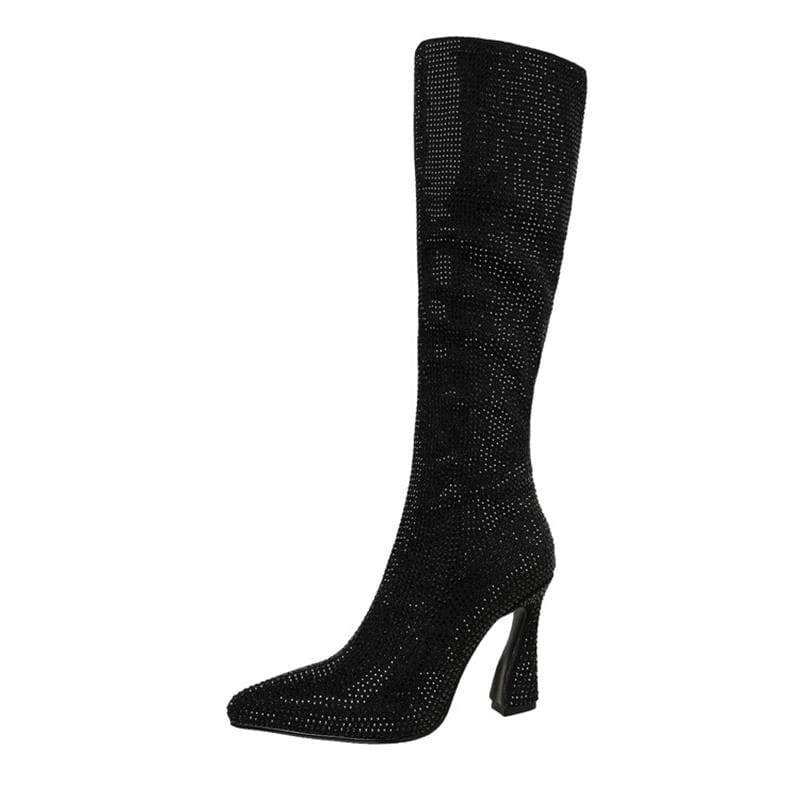 The Josie Knee High Boots - Multiple Colors 0 SA Styles Black 34 