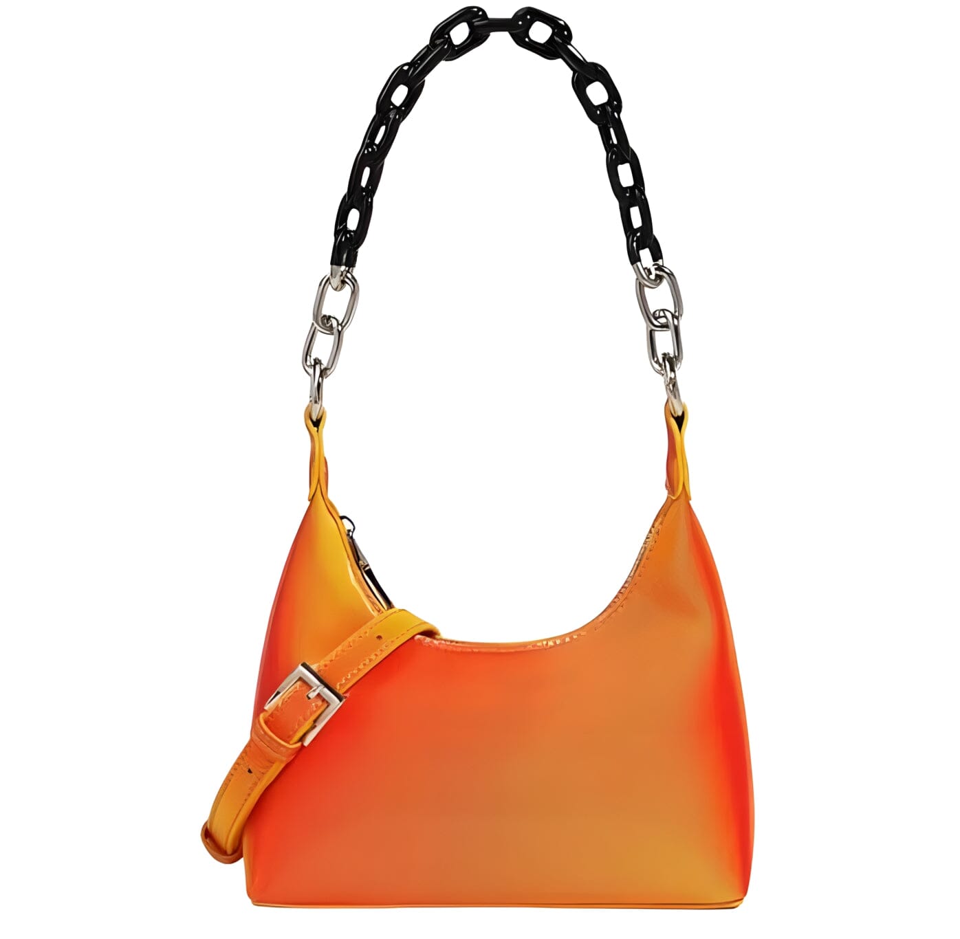 The Spectrum Chainlink Handbag Purse - Multiple Colors 0 SA Styles Orange 