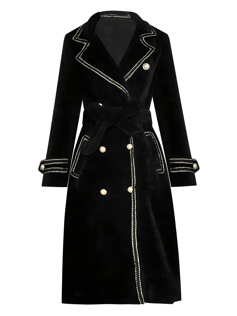 The Eleanor Long Sleeve Winter Overcoat - Multiple Colors – SA Formal